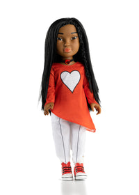 Black/Asian Doll Gift Set